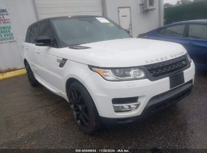 Lot #3037540273 2015 LAND ROVER RANGE ROVER SPORT 3.0L V6 SUPERCHARGED HSE