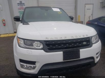 Lot #3037540273 2015 LAND ROVER RANGE ROVER SPORT 3.0L V6 SUPERCHARGED HSE