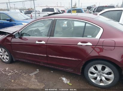 Lot #3034052675 2008 HONDA ACCORD 3.5 EX-L