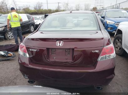 Lot #3034052675 2008 HONDA ACCORD 3.5 EX-L