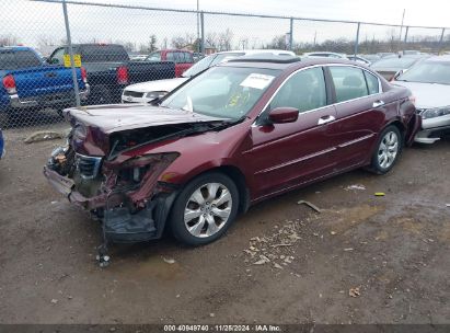 Lot #3034052675 2008 HONDA ACCORD 3.5 EX-L