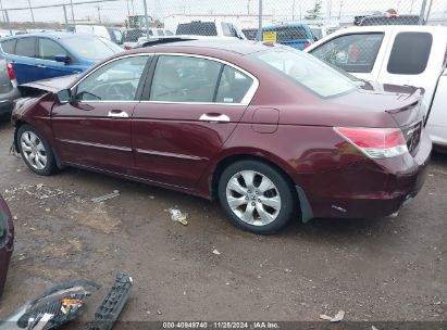 Lot #3034052675 2008 HONDA ACCORD 3.5 EX-L