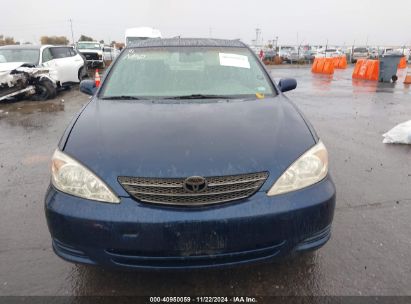 Lot #3035093197 2002 TOYOTA CAMRY LE