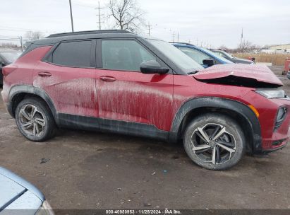 Lot #3050078813 2021 CHEVROLET TRAILBLAZER AWD RS