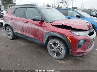 Lot #3050078813 2021 CHEVROLET TRAILBLAZER AWD RS