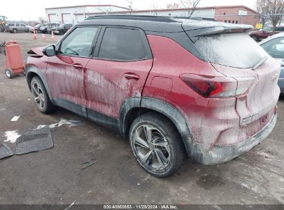 Lot #3050078813 2021 CHEVROLET TRAILBLAZER AWD RS