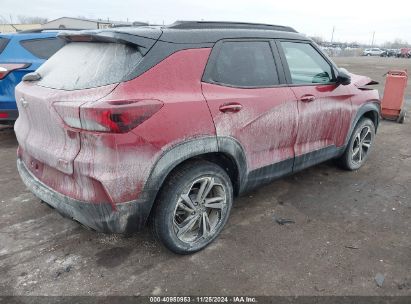 Lot #3050078813 2021 CHEVROLET TRAILBLAZER AWD RS