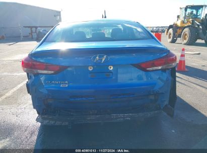 Lot #3035088969 2018 HYUNDAI ELANTRA SE