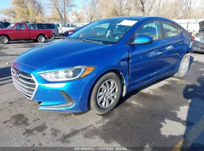 Lot #3035088969 2018 HYUNDAI ELANTRA SE