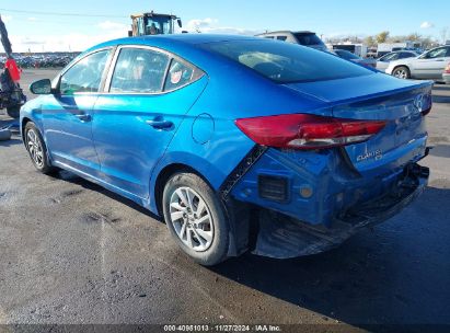 Lot #3035088969 2018 HYUNDAI ELANTRA SE