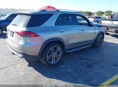 Lot #3050078806 2020 MERCEDES-BENZ GLE 350 4MATIC