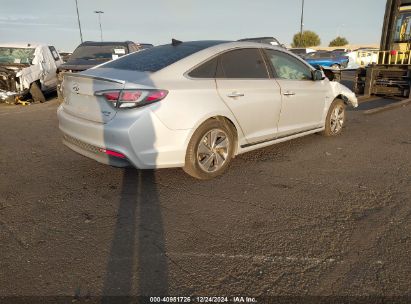 Lot #3037522437 2017 HYUNDAI SONATA HYBRID LIMITED