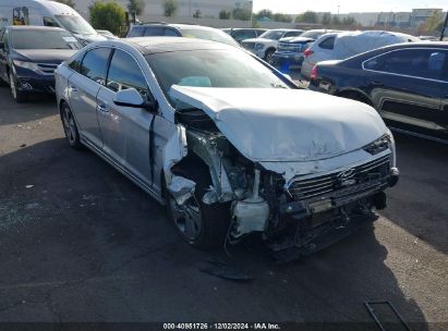 Lot #3037522437 2017 HYUNDAI SONATA HYBRID LIMITED