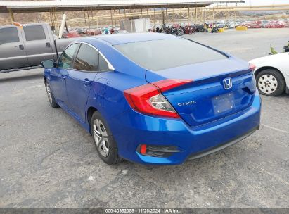 Lot #3035093171 2016 HONDA CIVIC LX