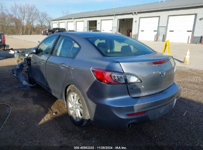 Lot #3049469350 2012 MAZDA MAZDA3 I TOURING