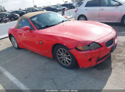 Lot #3035093158 2004 BMW Z4 2.5I