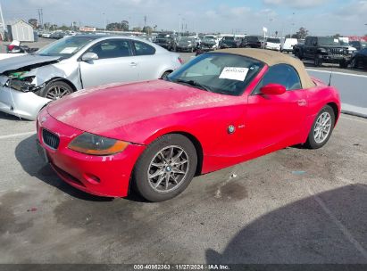 Lot #3035093158 2004 BMW Z4 2.5I