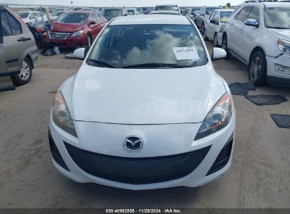 Lot #3053062005 2011 MAZDA MAZDA3 I SPORT