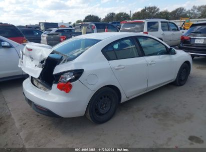 Lot #3053062005 2011 MAZDA MAZDA3 I SPORT