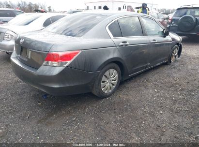 Lot #3034052505 2010 HONDA ACCORD 2.4 LX