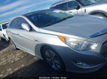 Lot #3037540363 2015 HYUNDAI SONATA HYBRID LIMITED