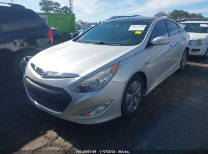 Lot #3037540363 2015 HYUNDAI SONATA HYBRID LIMITED