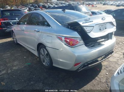 Lot #3037540363 2015 HYUNDAI SONATA HYBRID LIMITED