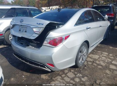 Lot #3037540363 2015 HYUNDAI SONATA HYBRID LIMITED