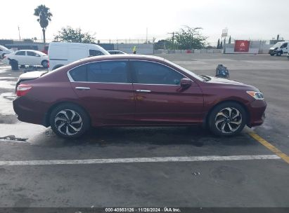 Lot #3032321647 2016 HONDA ACCORD EX-L