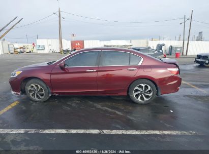 Lot #3032321647 2016 HONDA ACCORD EX-L