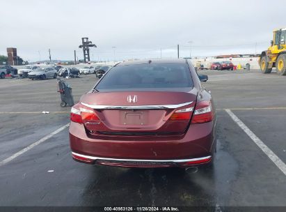 Lot #3032321647 2016 HONDA ACCORD EX-L