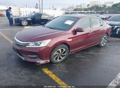 Lot #3032321647 2016 HONDA ACCORD EX-L