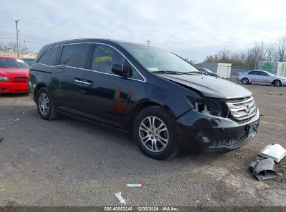 Lot #3034052483 2012 HONDA ODYSSEY EX-L