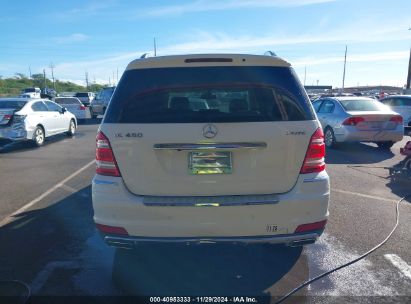 Lot #3056063517 2012 MERCEDES-BENZ GL 450 4MATIC