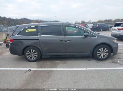 Lot #3045359623 2014 HONDA ODYSSEY EX-L