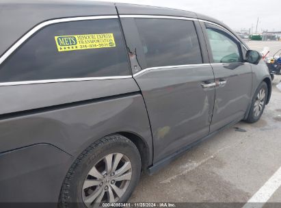 Lot #3045359623 2014 HONDA ODYSSEY EX-L