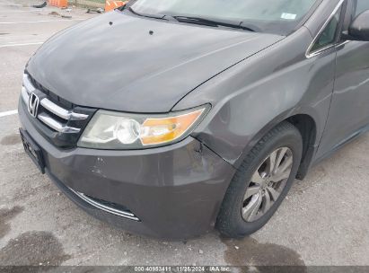 Lot #3045359623 2014 HONDA ODYSSEY EX-L