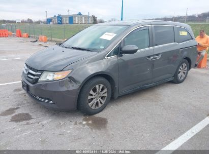 Lot #3045359623 2014 HONDA ODYSSEY EX-L