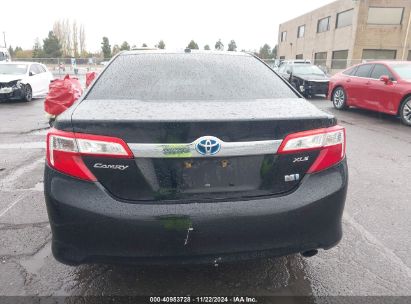 Lot #3037532183 2013 TOYOTA CAMRY HYBRID XLE