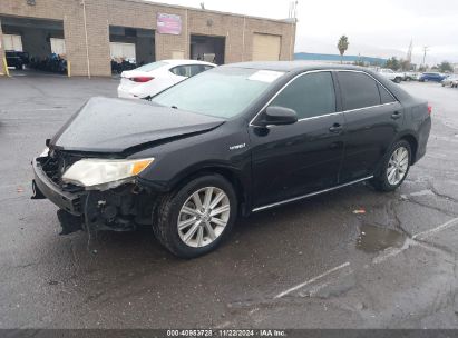 Lot #3037532183 2013 TOYOTA CAMRY HYBRID XLE