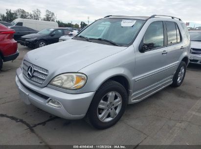 Lot #3006593811 2005 MERCEDES-BENZ ML 350 4MATIC