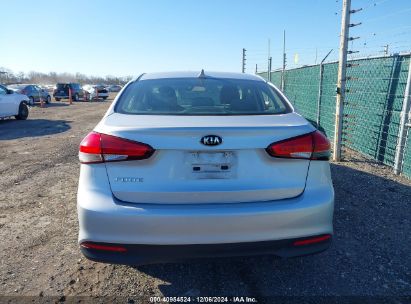 Lot #3034052438 2017 KIA FORTE LX