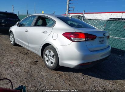 Lot #3034052438 2017 KIA FORTE LX