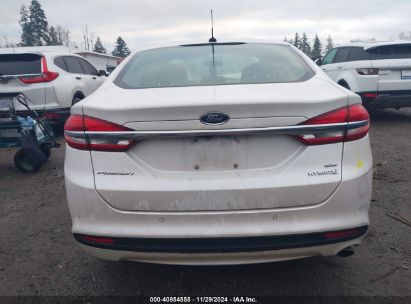 Lot #3050074163 2018 FORD FUSION HYBRID SE