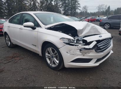 Lot #3050074163 2018 FORD FUSION HYBRID SE