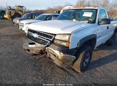 Lot #3057075215 2006 CHEVROLET SILVERADO 2500HD WORK TRUCK