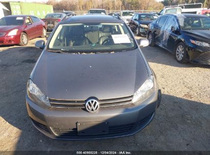 Lot #3056068516 2014 VOLKSWAGEN JETTA SPORTWAGEN 2.0L TDI