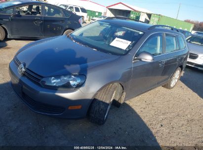 Lot #3056068516 2014 VOLKSWAGEN JETTA SPORTWAGEN 2.0L TDI