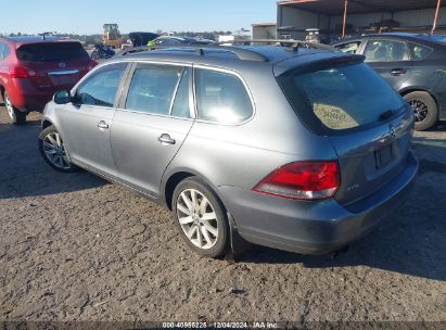 Lot #3056068516 2014 VOLKSWAGEN JETTA SPORTWAGEN 2.0L TDI