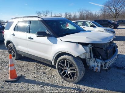 Lot #3035081345 2017 FORD EXPLORER SPORT